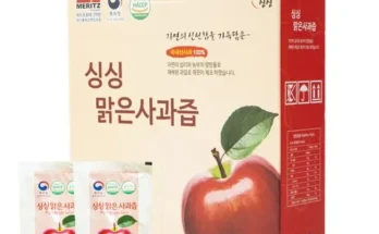 대학생추천 베스트8 넉넉한 사람들 사과즙 100ml 100포 제대로분석